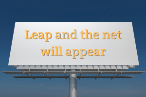 Leap and the net will appear-2